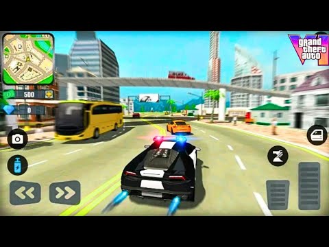 John In Vice City - Open World City US Police Car & Ambulance Driving Simulator @ohmangamingYT