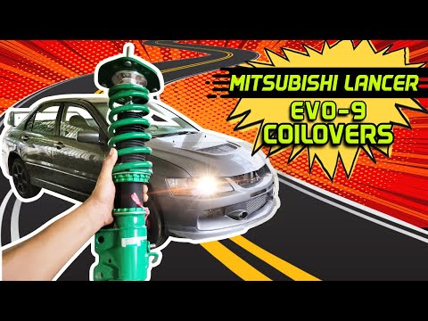 INSTALACION de COILOVERS en un MITSUBISHI LANCER EVOLUTION 9 | COMO INSTALAR COILOVERS en EVO 7 8 9