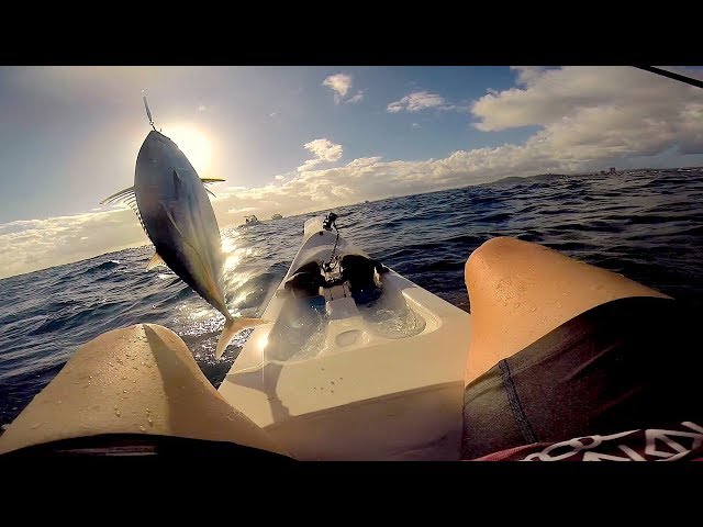 Chasing Dinner // Racing Ski Fishing