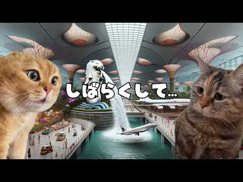 シンガポールの猫