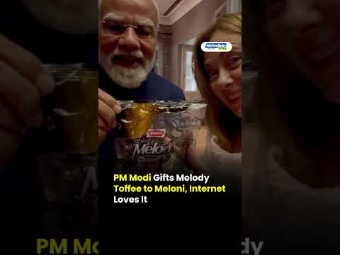 PM Modi Gifts Melody Toffee to Meloni, Internet Loves It