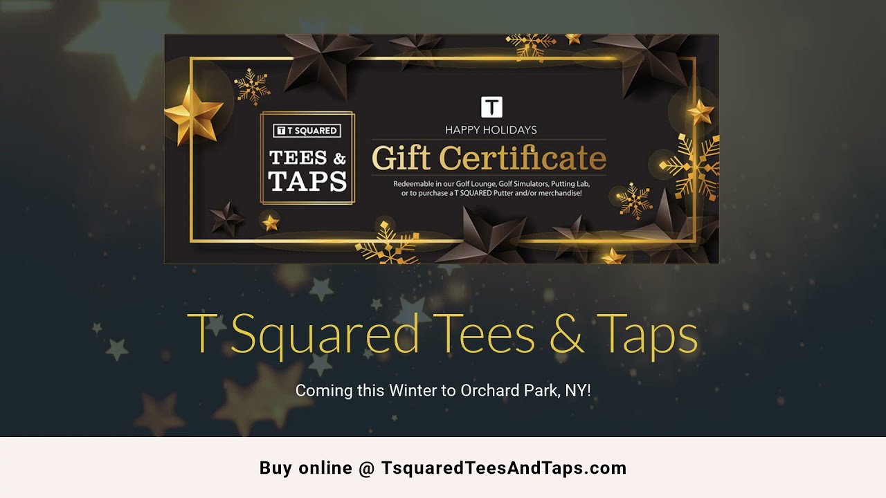 T Squared Tees & Taps — "The Perfect Gift for Golfers"