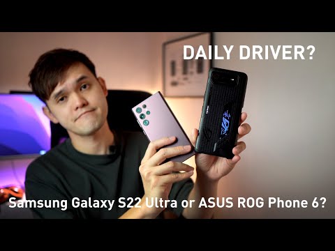 ASUS ROG Phone 6 As Daily Driver? Replacing My Samsung Galaxy S22 Ultra