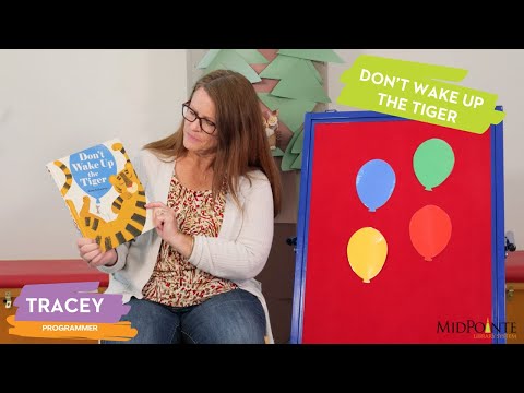 Virtual Storytime With MidPointe Library System- Don't Wake Up the Tiger