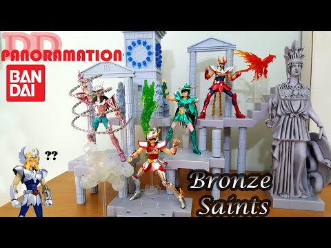 Bandai D.D. Panoramation - (Bronze Saints) Seiya, Shiryu, Shun, Ikki