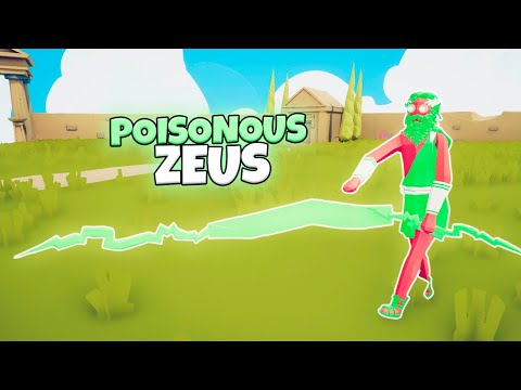 POISONOUS ZEUS vs EVERY FACTION | TABS v.12 Gameplay