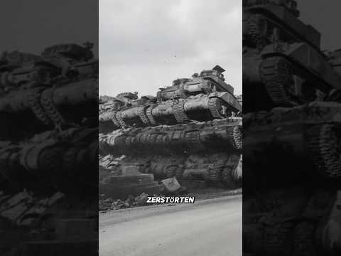 What happened to the destroyed war vehicles after the Second World War?