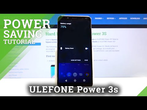 How to Enable Power Saving Mode in ULEFONE Power 3s – Save Battery
