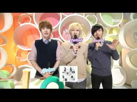 110910 Music Core Kyuhyun,Eunhyuk_Yesung MC cut 1/5