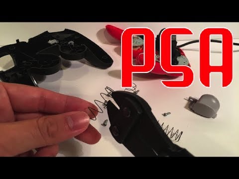 Tutorial: Cutting Your Gamecube Controller Trigger Springs (Help Save Your Hands)