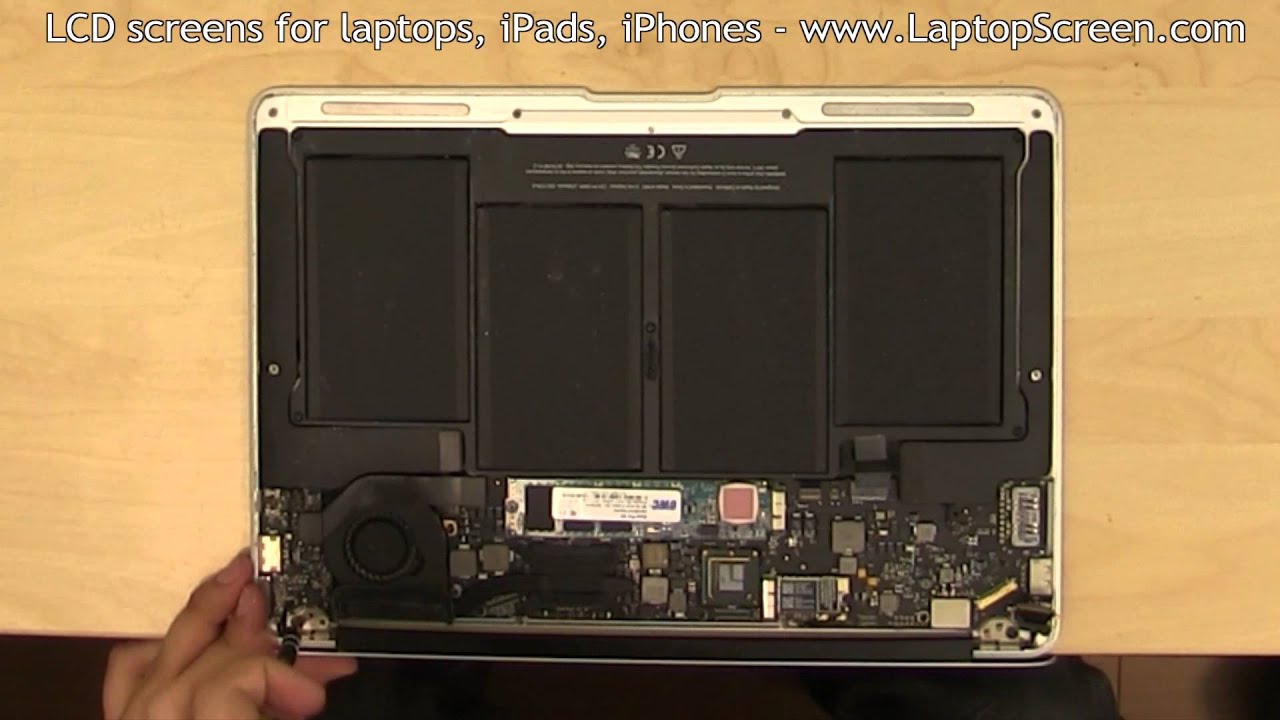 MacBook Air 13 screen replacement /  Installation guide [Apple MacBook Air 13 LCD repair]