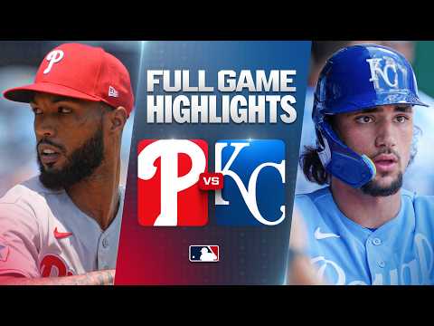 캔자스시티 VS 필라델피아 15:1 MLB 하이라이트