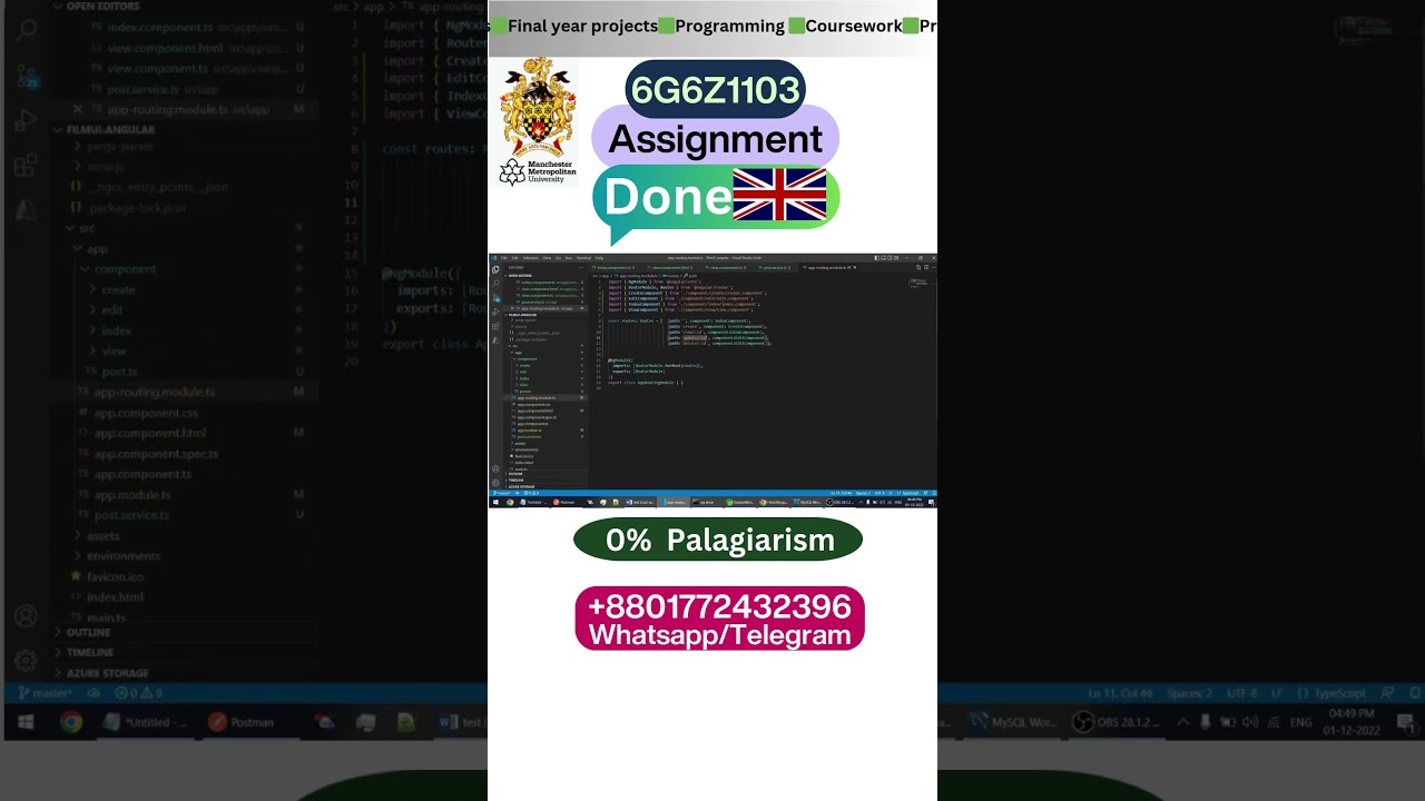 Client Work (Assignment)| 6G6Z1103 Enterprise Web Development | MMU University, England