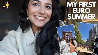 My First Euro Summer 🇪🇸✨ | Cozy Days in Barcelona & Learning to Slow Down