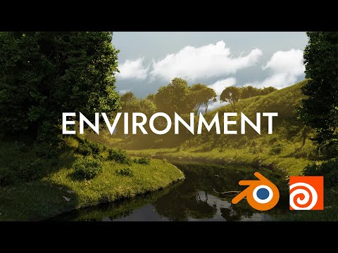 📙 Create a stunning landscape in Blender and Houdini!