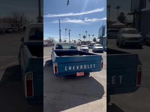 1972 Chevy C10 with a brand new Edelbrock performer RPM intake manifold