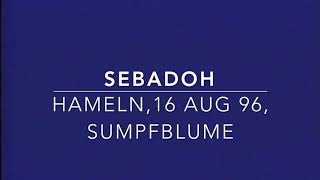 SEBADOH - Hameln (Germany), 16 Aug 1996, Sumpfblume (with soundboard/audience-matrix-sound)
