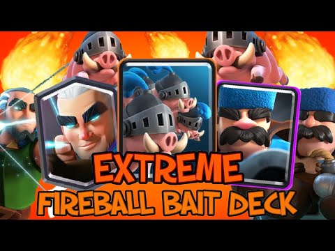 THIS ROYAL HOGS DECK IS TOO STRONG!! CRAZIEST FIREBALL BAIT DECK?! (Clash Royale Classic Challenge)