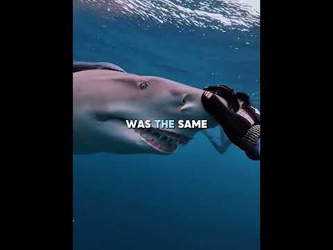 The Shark That Bit His Boat Saved His Life! #animals #usa