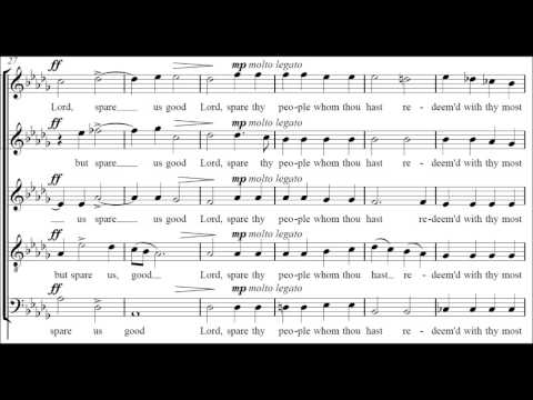 Purcell - Remember not, Lord, our offences