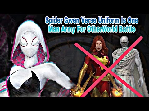 Spider Gwen Verse Uniform Is One Man Army For OtherWorld Battle - Marvel Future Fight