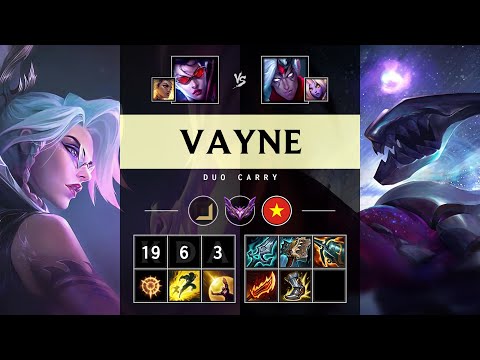 Vayne ADC vs Varus: Triple Kill, Legendary - VN Master Patch 14.24