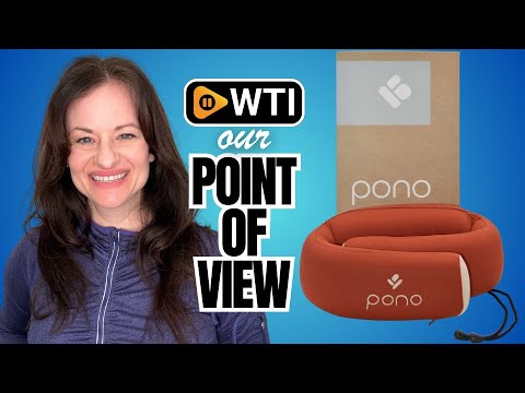 Pono Neck Cradle Travel Pillow: Memory Foam - WTI product video review