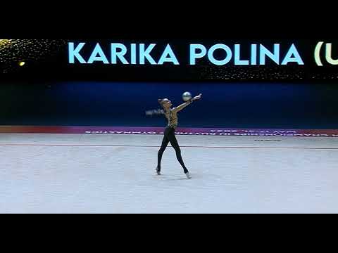 Polina Karika Ball AA 31,450 - European Championships Baku 2023
