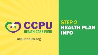 How to Submit Your Application: Step 2 Health Plan Info