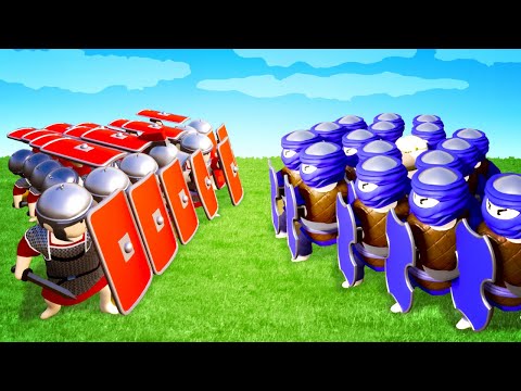 ROMAN LEGION vs PERSIAN IMMORTALS in the Most Epic Battle Yet! - Shieldwall