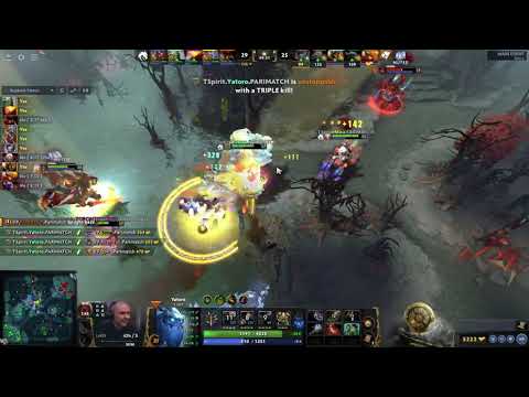 Yatoro Tiny Wombo Combo Team Spirit vs Virtus Pro, TI 10 Lower Bracket Game 3