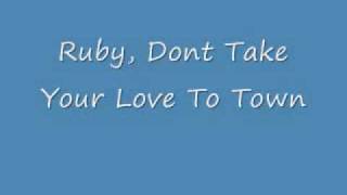 Cake(2/12) - Ruby, Dont Take Your Love To Town