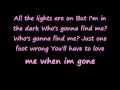 P!NK- ONE FOOT WRONG *LYRICS