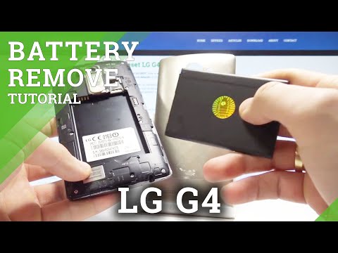 How to Remove Battery in LG G4 - Soft Reset / Force Restart Instructions