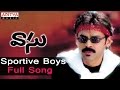 Sportive Boys Full Song  ll Vaasu Songs ll Venkatesh, Bhoomika