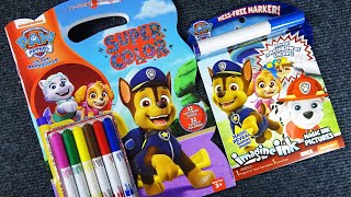 Drawing and Coloring with Paw Patrol Book | Super Color Activities for Kids,Toddler,Children