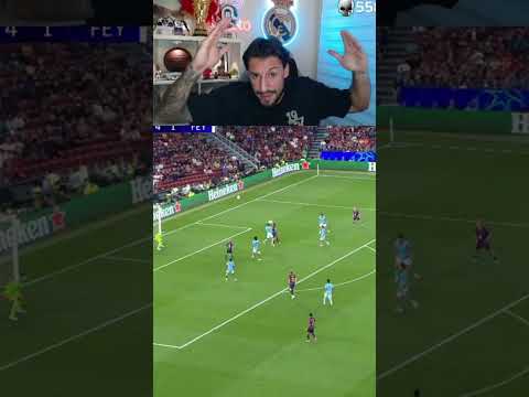 Gol de Gabriel Jesús #futbol #fcbarcelona #ubietoo #championsleague #shortsvideos