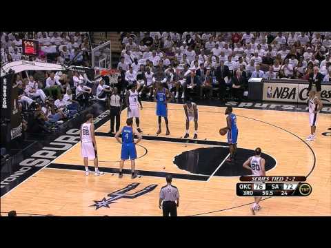 James Harden - 20 points vs Spurs Full Highlights (2012.06.04) (2012 WCF GM5)