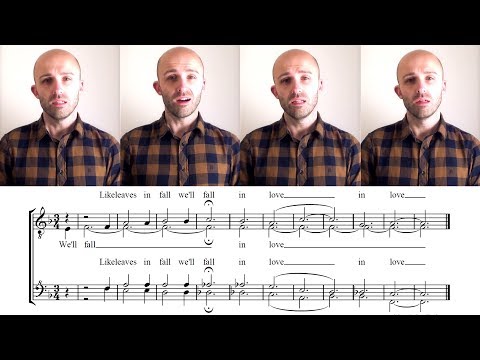 Tag Tutorial // Like leaves we'll fall (Jake Tickner) - Barbershop Quartet