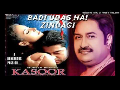 Badi Udaas Hai Zindagi ❤️4K HD Video - Kasoor (2001) Kumar Sanu🌹