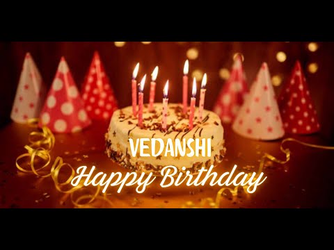 Vedanshi Happy Birthday | Birthday Songs with name | Birthday Reel | Janmdin | #Ad4beloved