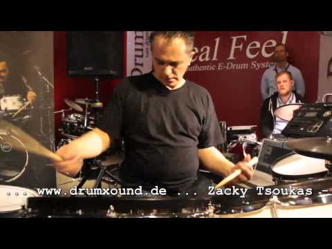Musik Messe 2014 Zacky Tsoukas - DrumTec - www.drumxound.de