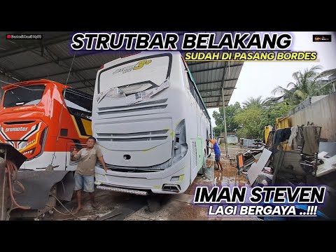 STRUTBAR / BESI PELINDUNG BELAKANG SUDAH DI BENERIN DAN SUDAH DI PASANG BORDES ALUMUNIUM.