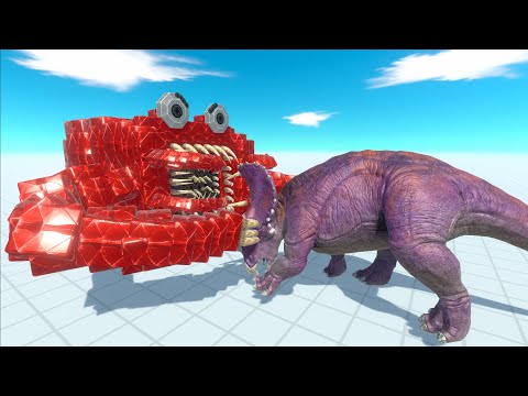 MEAT BALL vs EVERY DINOSAUR - Animal Revolt Battle Simulator