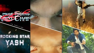 Ram Charan Birthday Special Mashup Whatsapp Status Video | Mega Power Star Vs Rocking Star Yash21