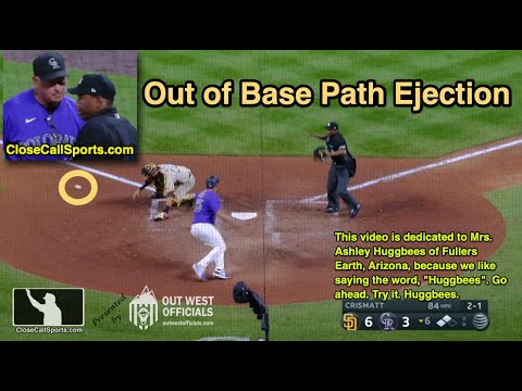 Ejection 099 - Bud Black Tossed After Out of Base Path Call...But Fielder Never Had the Ball