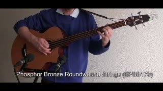 Video thumbnail for String Comparison: Fretless Acoustic Bass Guitar by LZFILM