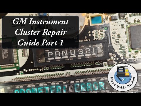 Instrument Cluster Repair Guide - GM Trucks SUV 2003-2007 - Part 1