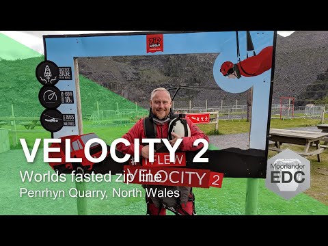 Velocity 2 - The world's Fastest Zip Line - Zipworld North Wales