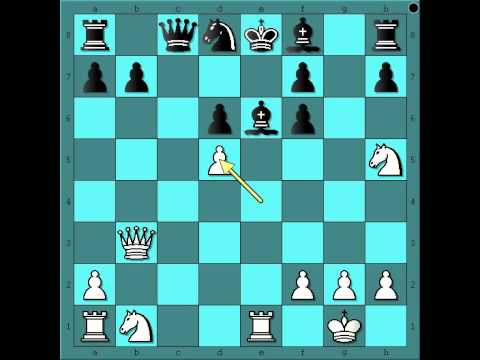 Fantastični potez u napadu -MIESES vs MARSHALL - Danski gambit # 414